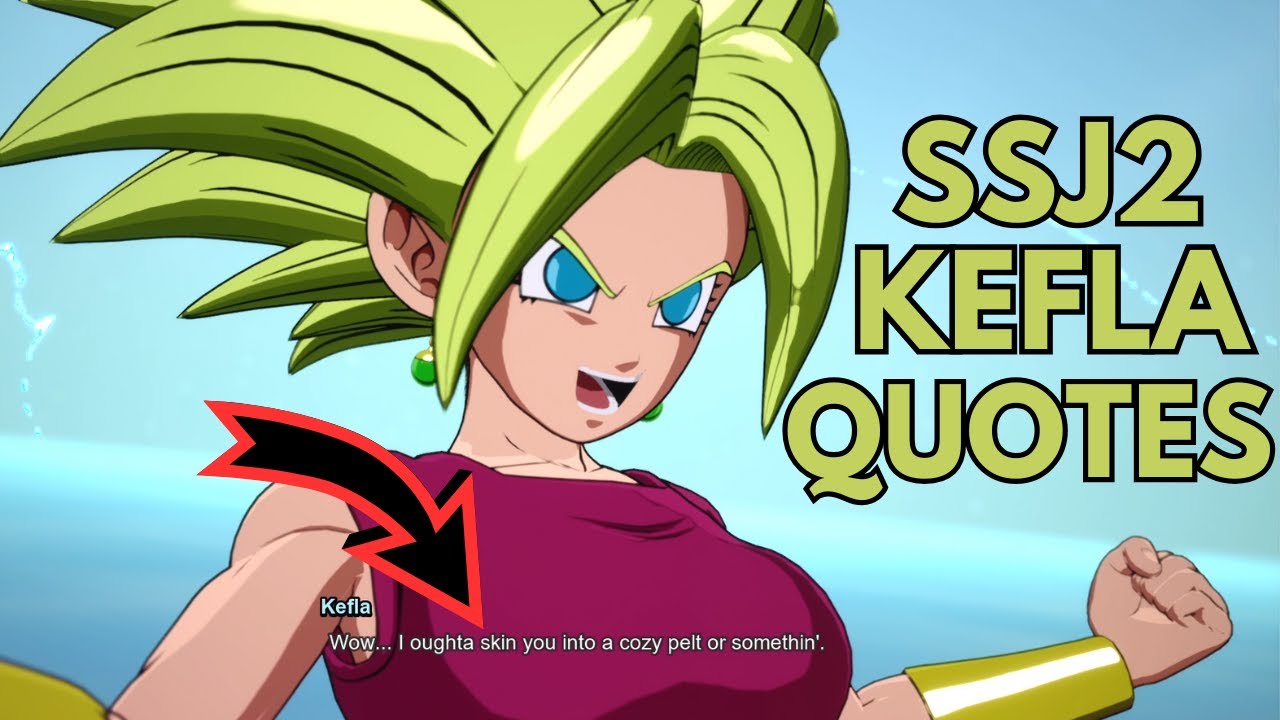 SSJ2 Kefla Quotes & Interactions Dragon Ball Sparking ZERO Quotes & Interactions