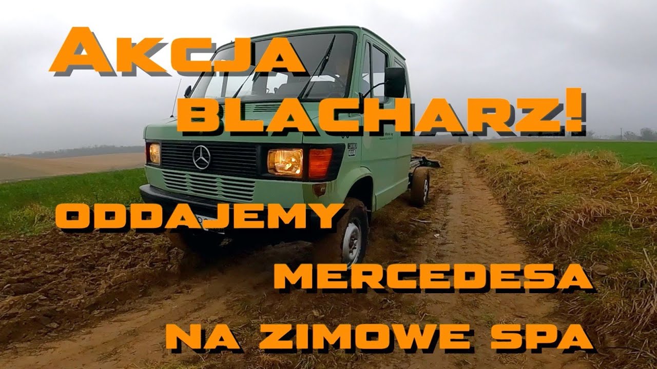 Kompletna blacharka MB T1 310 4x4 - mercedes kaczka u blacharza