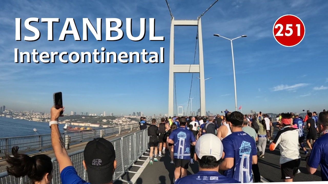 Treadmill Virtual Run 251: Istanbul 15.5K - Intercontinental Race, Turkey