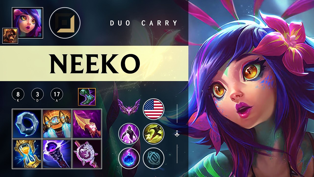 Neeko Carry vs Aphelios - NA Master Patch 26.03