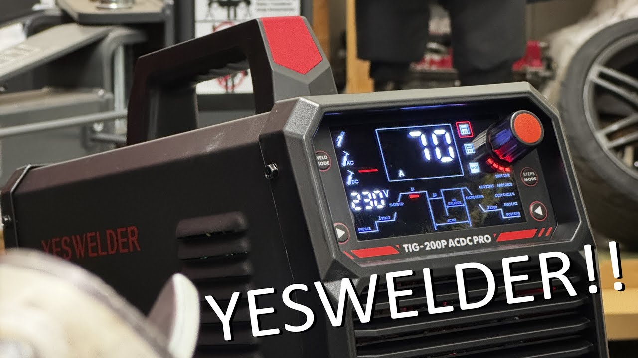 YESWELDER in the garage