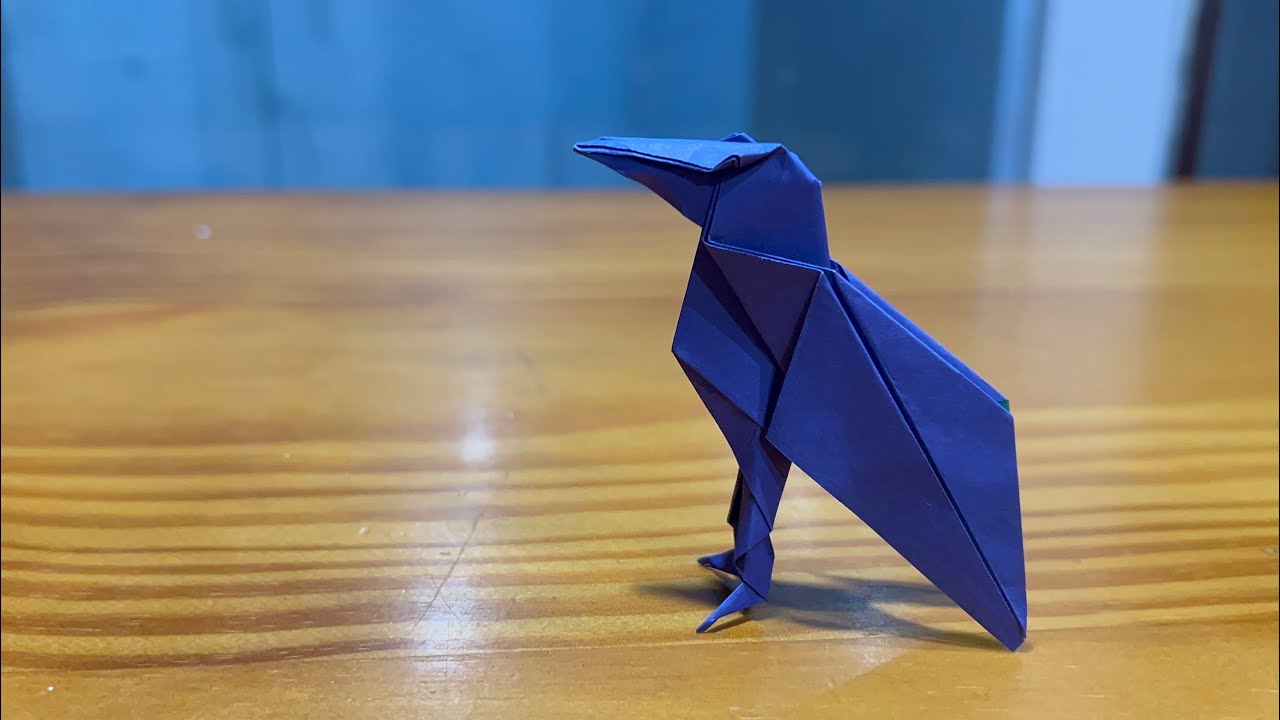 Origami Raven (corvo) // Nível Intermediário 