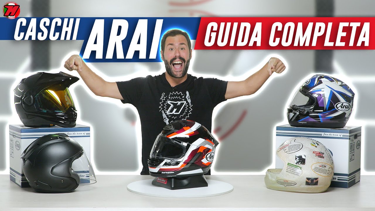CASCO ARAI 🗻 Tutto quello che devi SAPERE 🔥 Qual è il migliore?