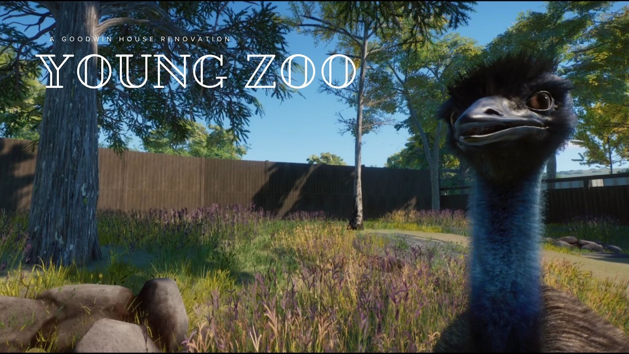 Jurassic Birds in the Zoo | Classic Architecture, Guest Viewing & Animal Husbandry