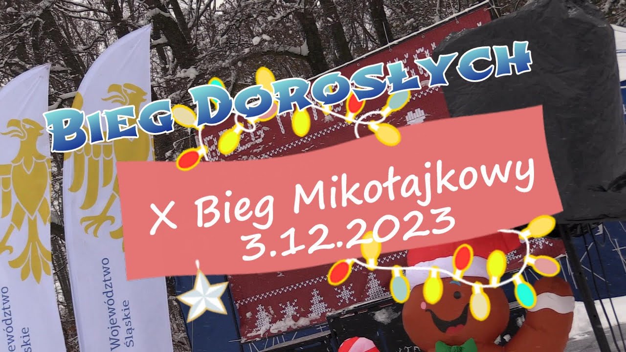 X Bieg Mikołajkowy dorośli 3.12.2023 MK TEAM
