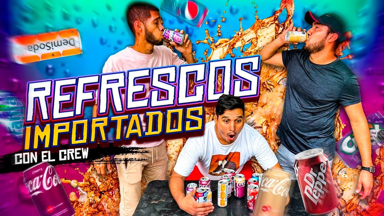 🫗PROBANDO BEBIDAS IMPORTADAS CON RETOJORJAIS🥤