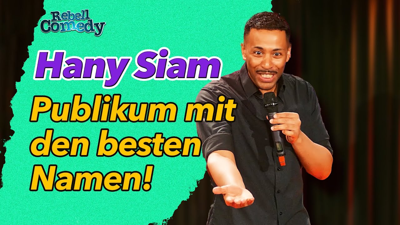 Hany VERZWEIFELT an den Namen der Zuschauer! | RebellComedy Stand-Up | Hany Siam