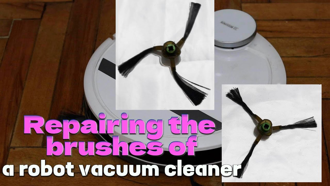 Easy DIY Hack to Revive Your Robot Vacuum's Side Brushes #RobotVacuum #SideBrush #Side Brush Fix