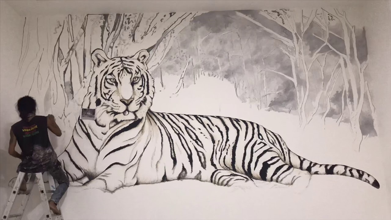 Mural art @ macan ompong production