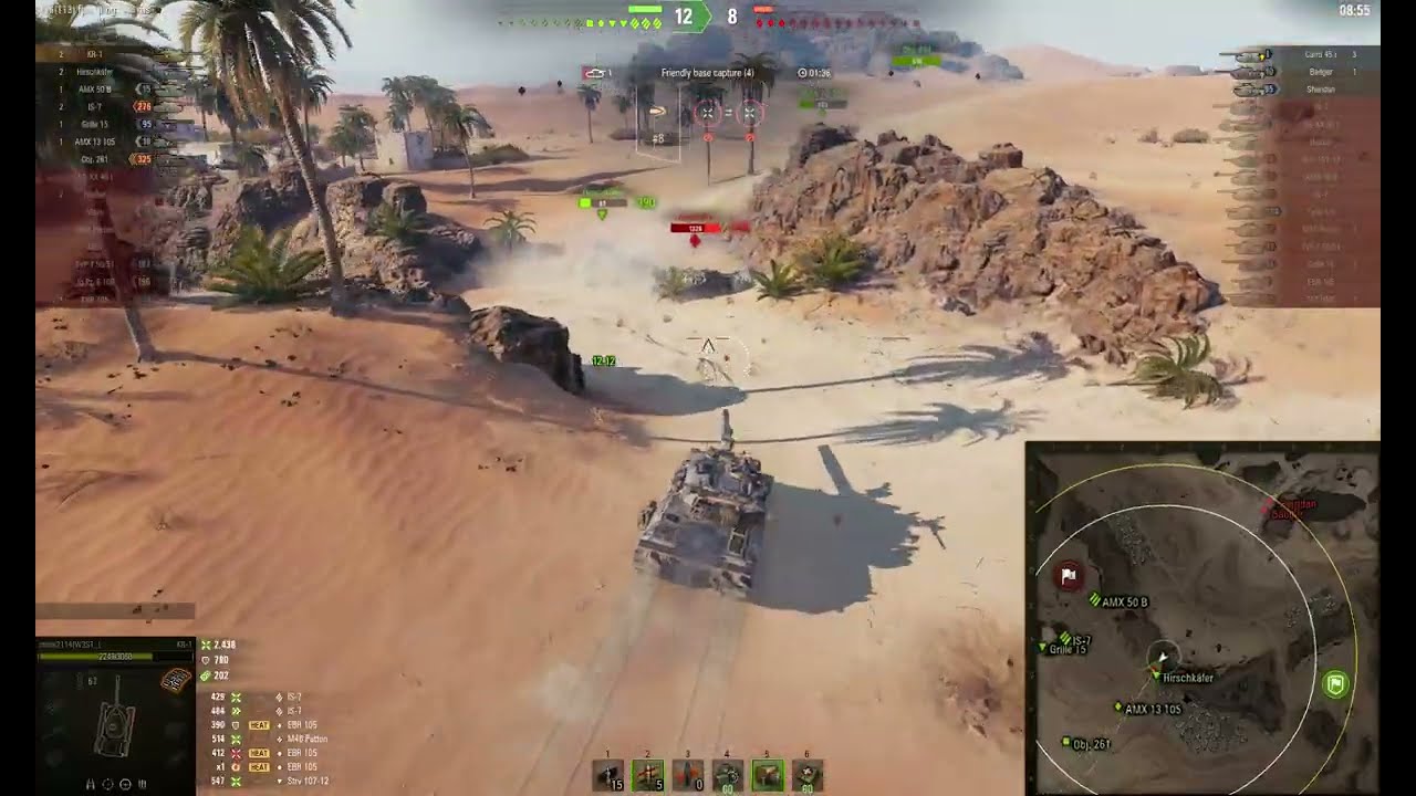 RAMMING MASTERCLASS! KR-1 (WoT Epic Replay)