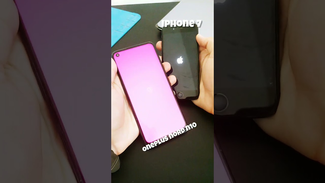 Oneplus Nord N10 vs iPhone 7 Boot Speed Test - iPhone vs Android Speed Test - iPhone Speed Test