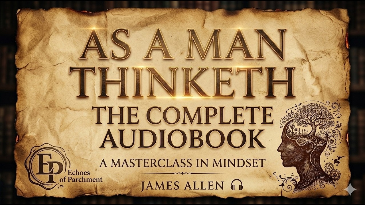 As A Man Thinketh by James Allen (1903) | Full Audiobook | Echoes of Parchment