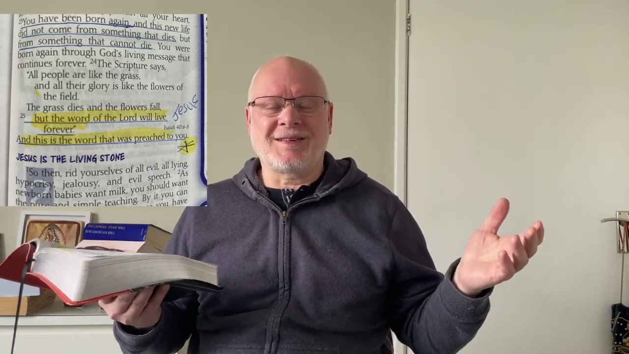 1st letter of Peter -  Video 5 - Your relationship with Christ is eternal.