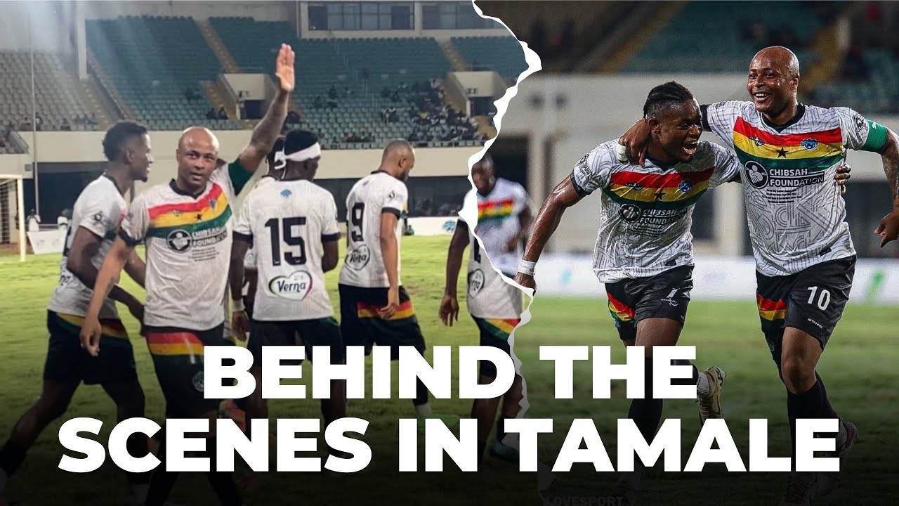 WATCH ANDRE AYEW, JORDAN, FATAWU ISSAHAKU, & OTHER GHANA INT. PLAY FOOTBALL IN TAMALE