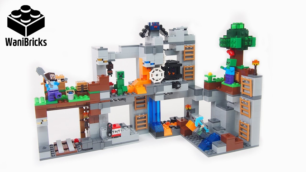 Lego Minecraft 21147 The Bedrock Adventures #1 - Lego Speed Build