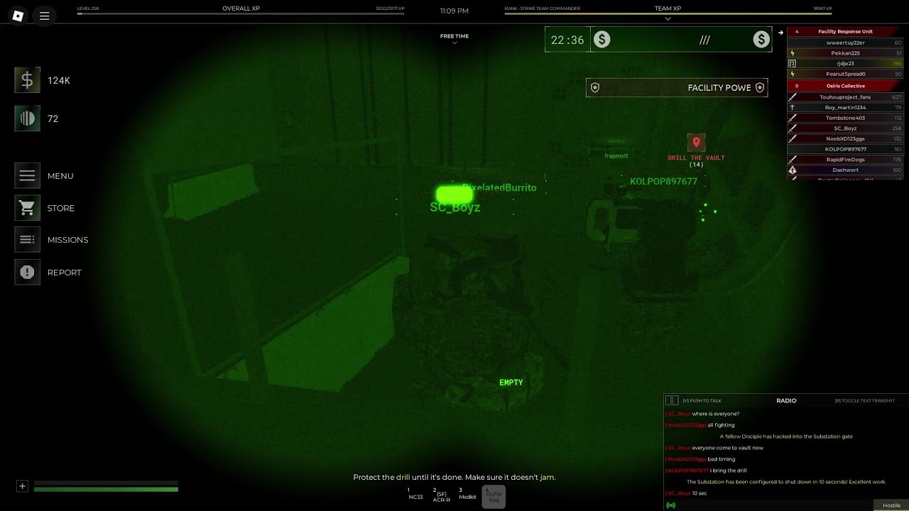 [CL] Facility Roleplay Heist (With Blackout)