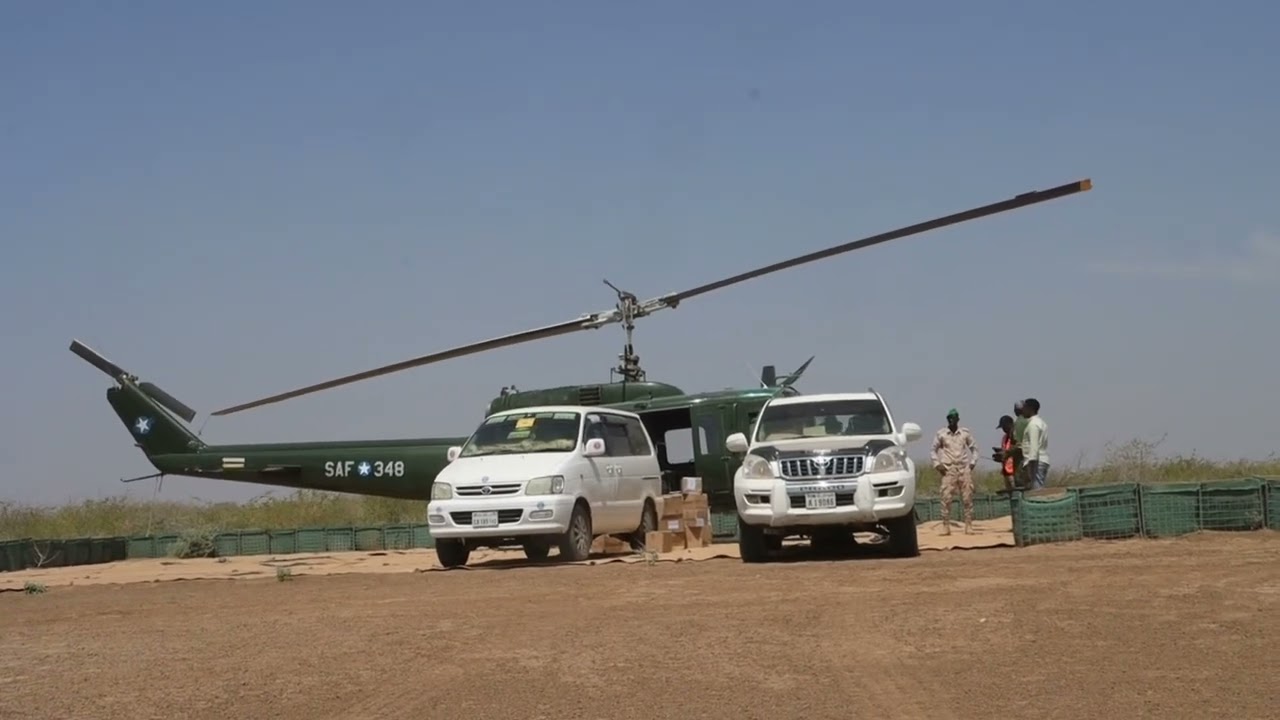Guddiga Doorashooyinka Qaranka ayaa Degmada Jalalaqsi ee Gobolka Hiiraan gaarsiiyay qalabka...