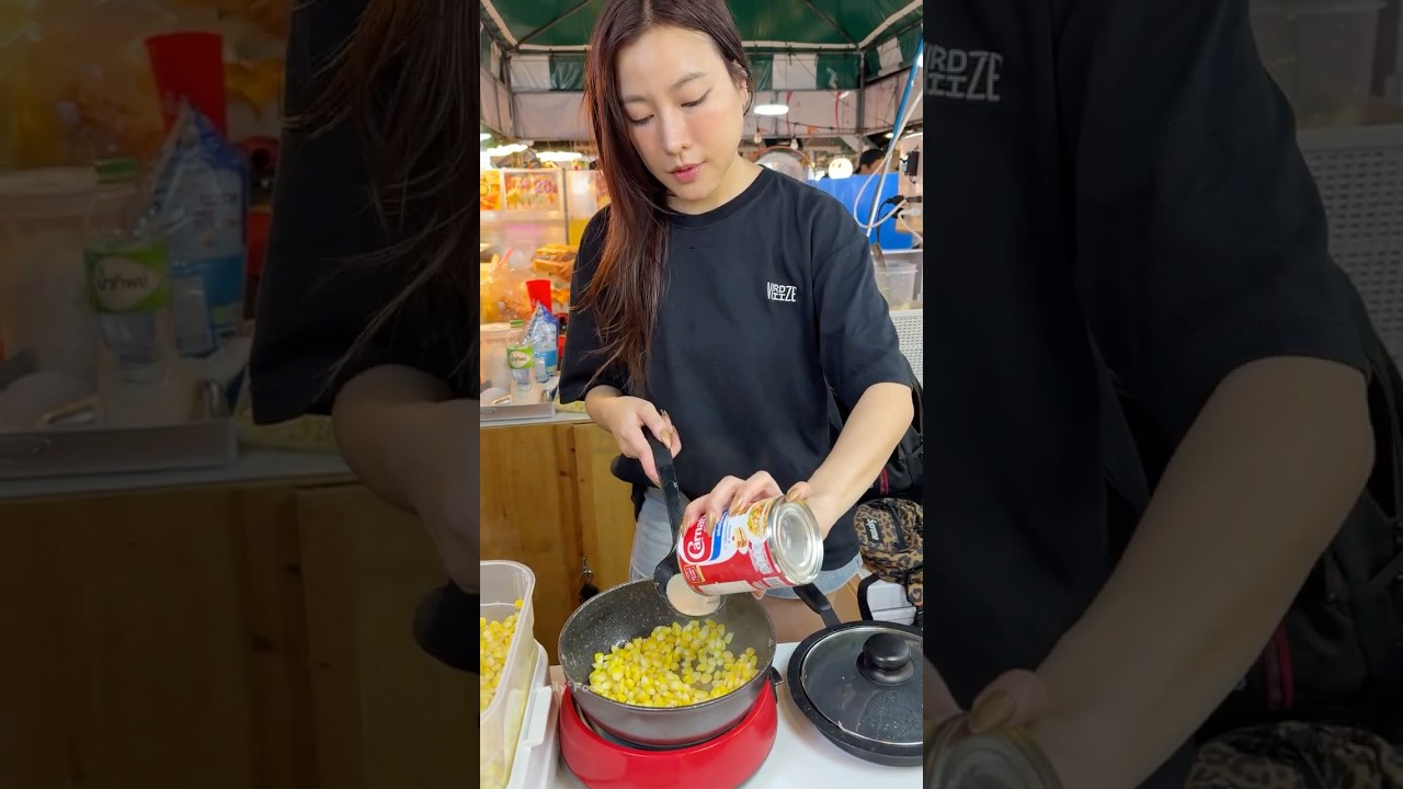 Thai Sweet Corn at Bangkok Night Market