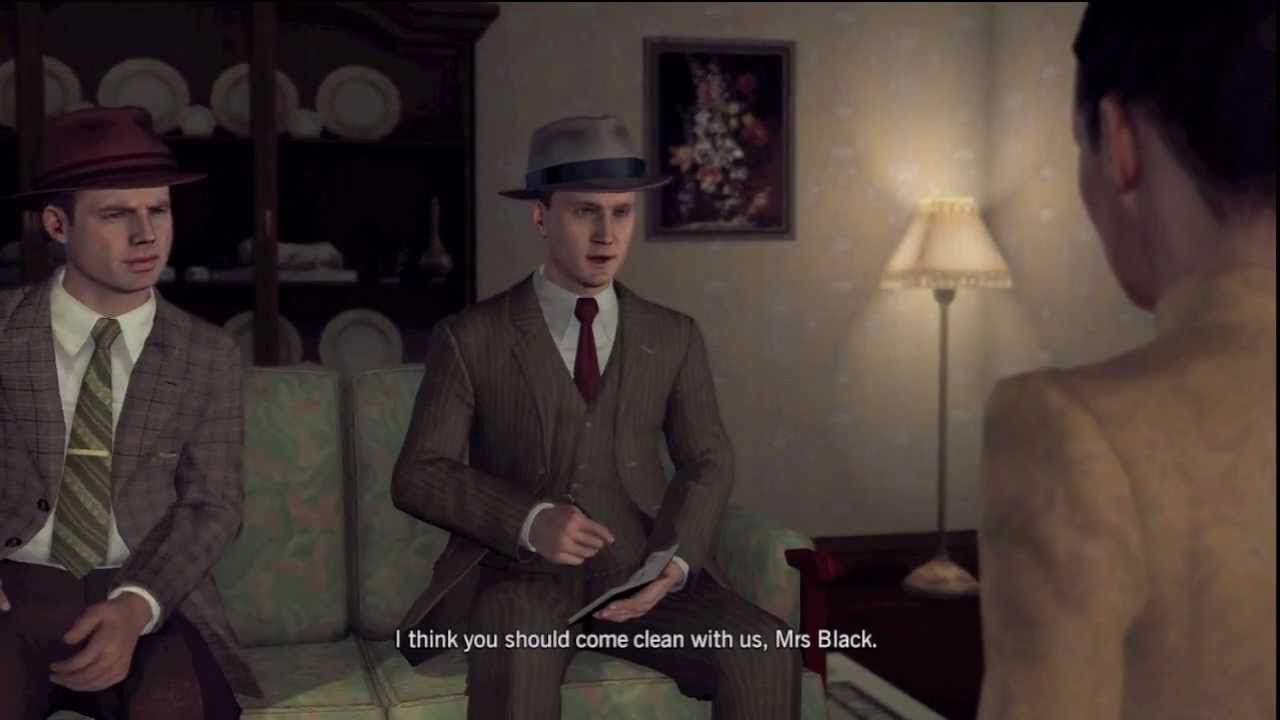 L.A. Noire Interview Guide | The Driver's Seat (Nate Williams, Margaret Black, Frank Morgan)