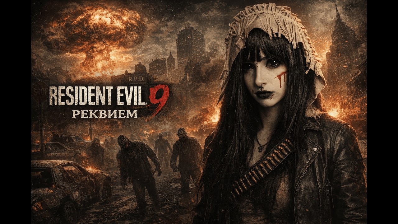 RESIDENT EVIL 9: REQUIEM, ПЕРВЫЙ РАЗ В РЕЗИДЕНТ Ч1