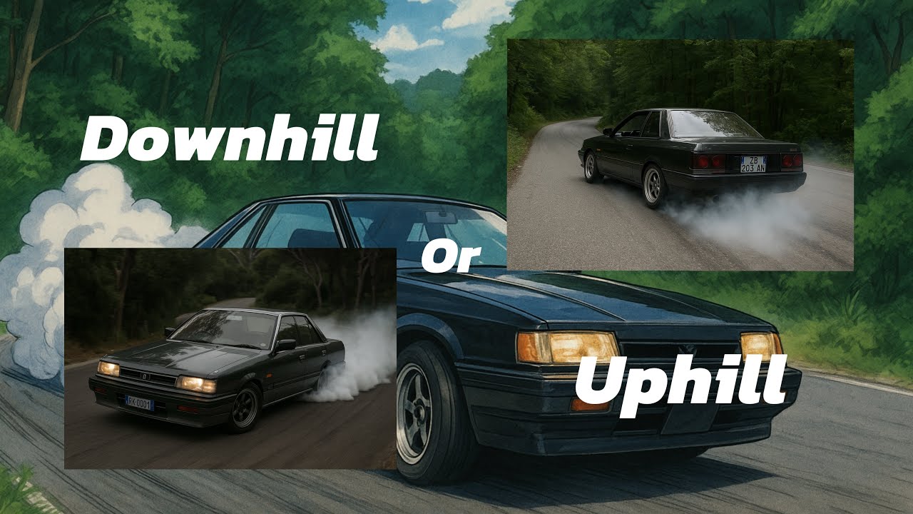 Touge with my R31 | Downhill vs Uphill