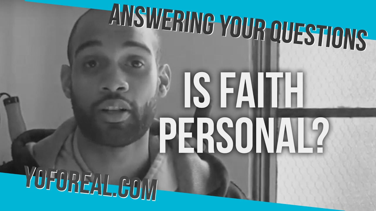 Is Faith Personal? —Br. Pierre Toussaint, CFR