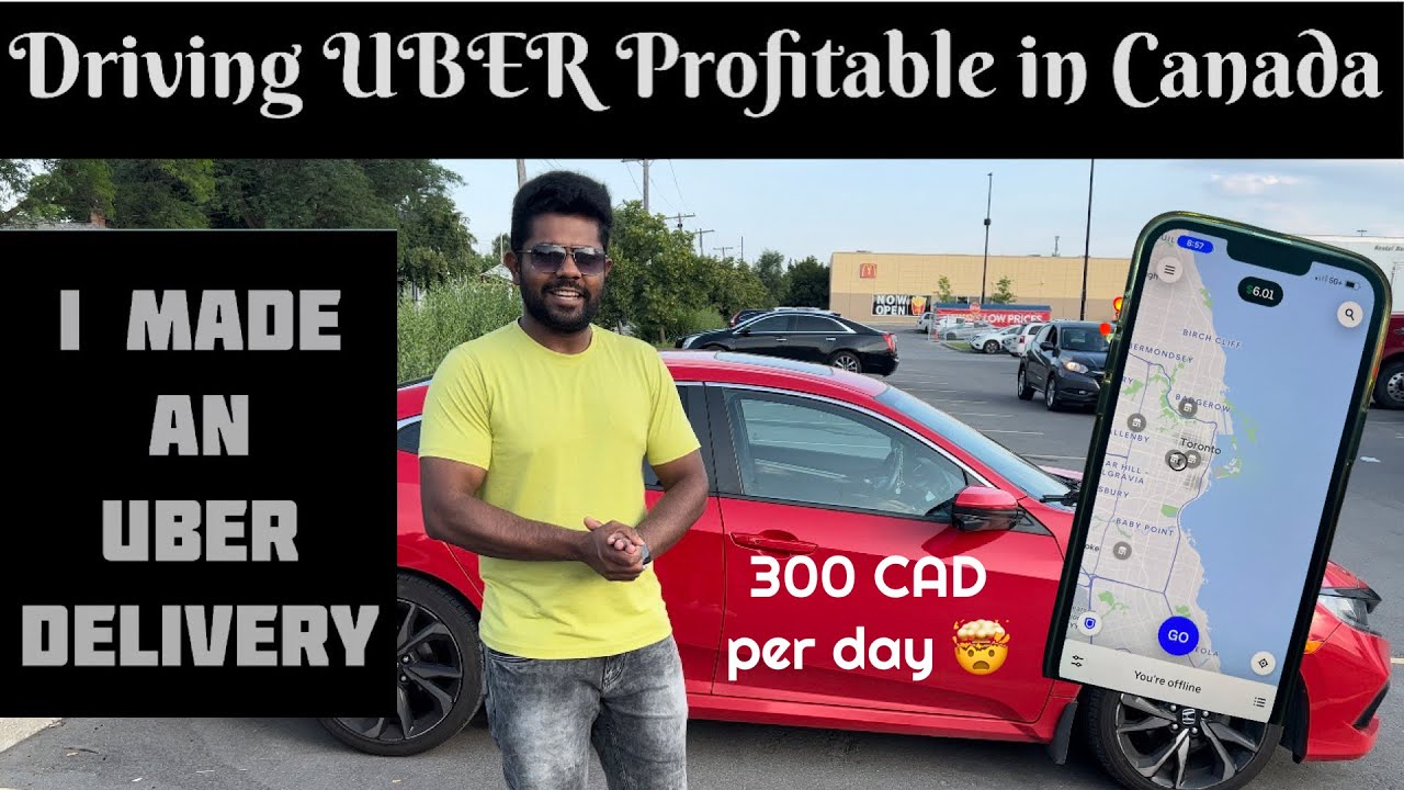💥கனடாவில்🇨🇦 UBER la Ivalo Earn 🤑 pannalam 🤯 ah in 2023 | ⁉️பேசாம நானும் UBER drive pannalam 🤔