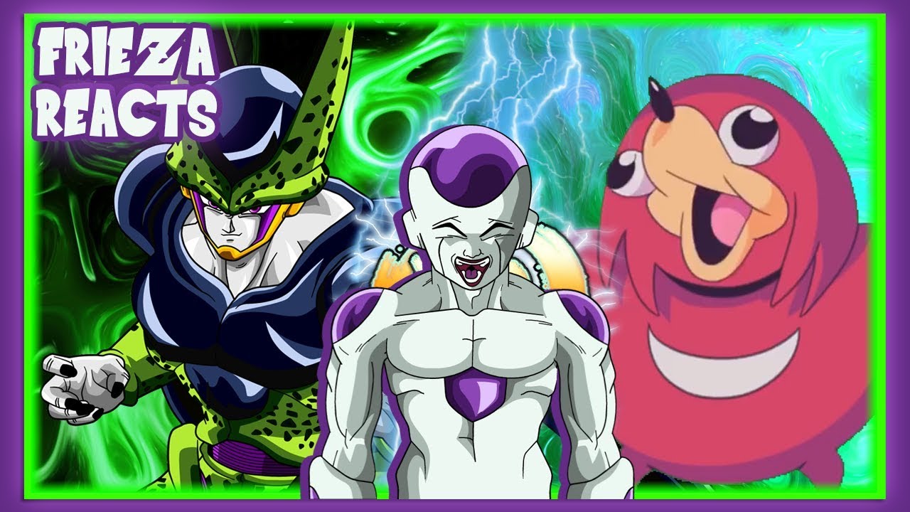 FRIEZA REACTS TO PERFECT CELL VS UGANDAN KNUCKLES!