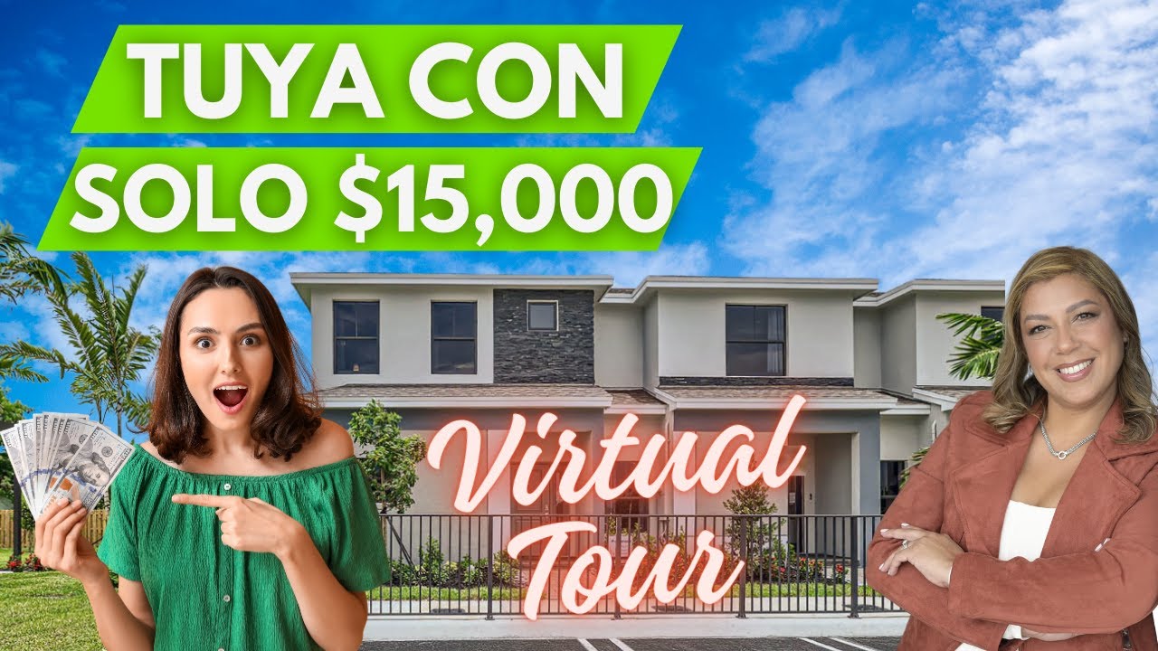 🔴Compra Casa Nueva con solo $15,000🔴