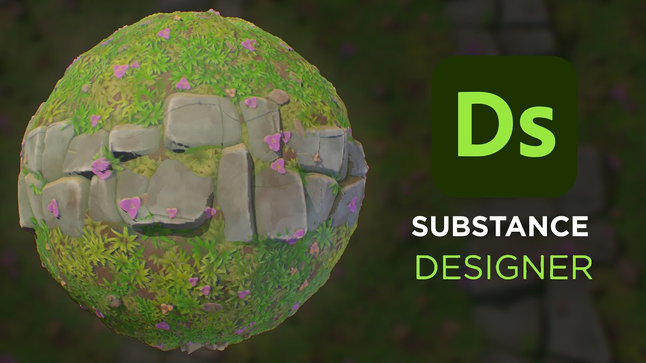 Stone Path Material | Substance Designer 3D