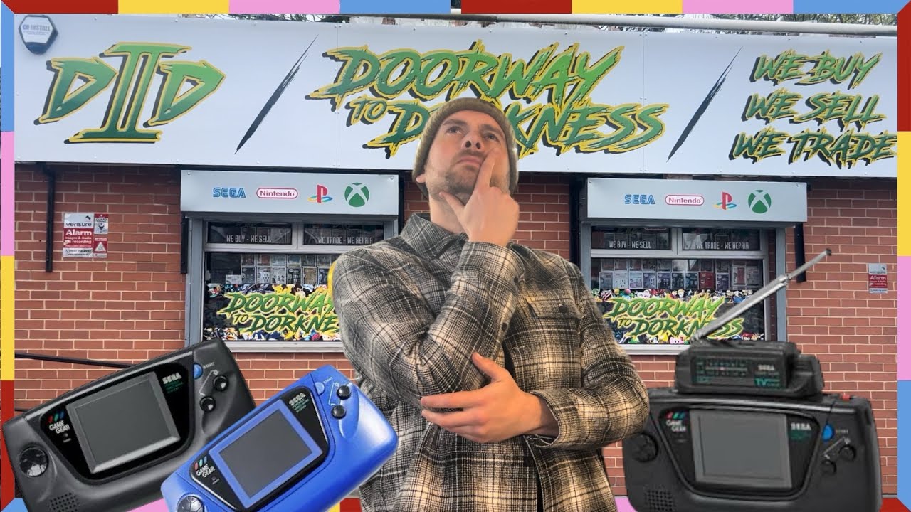 SEGA GAME GEAR UK TOUR - Episode 1 - Doorway To Dorkness
