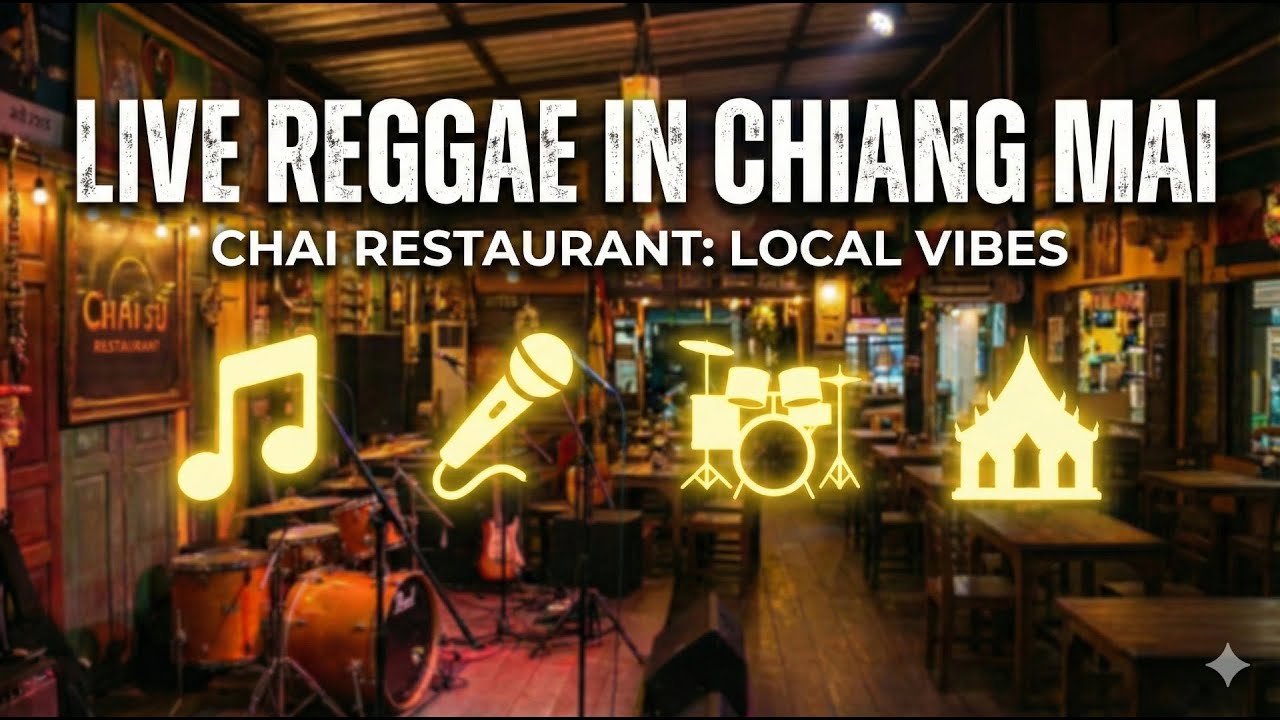 Raggae at the Chai Restaurant in Chiangmai Thailand
