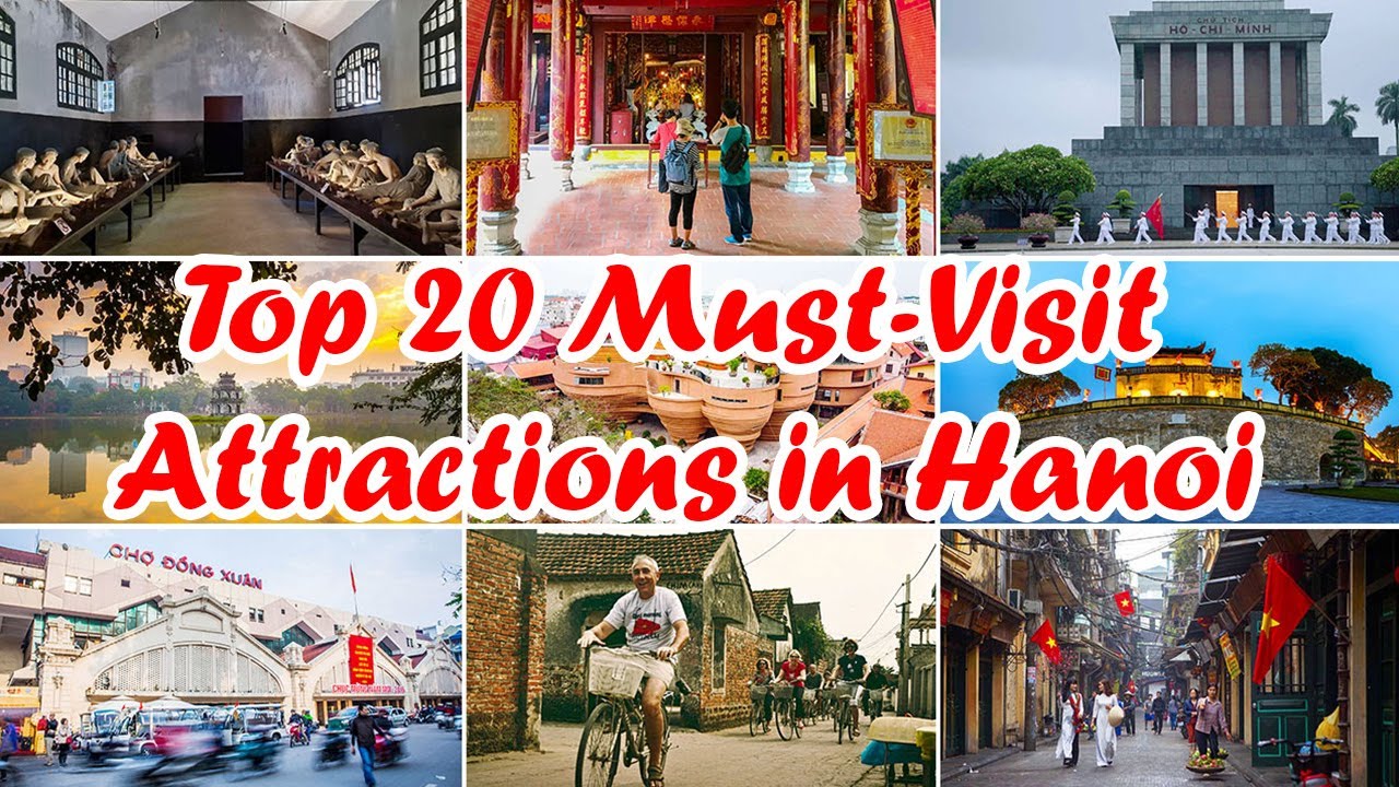 Top 20 Must-Visit Attractions in Hanoi, Vietnam 🇻🇳 | Best Places to Visit in Hanoi
