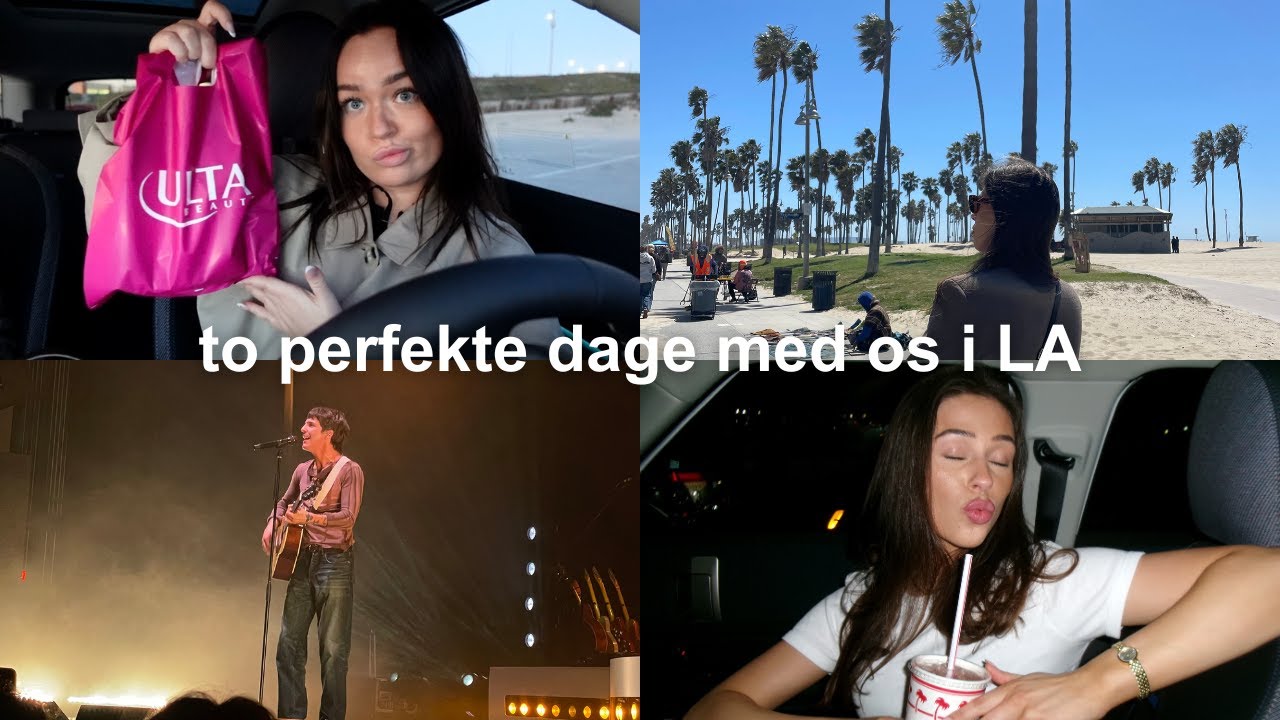koncert i LA, besøger SKIMS & beauty haul *2 dage i Los Angeles*