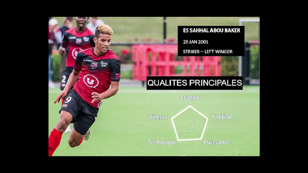 Es-Sahhal Abou Baker Highlights & Goals & Skills ⚽️🔥 #French #Shkendija