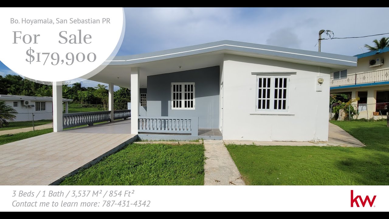 Recorrido por Hermosa Casa en Bo  Hoyamala San Sebastian, Puerto Rico