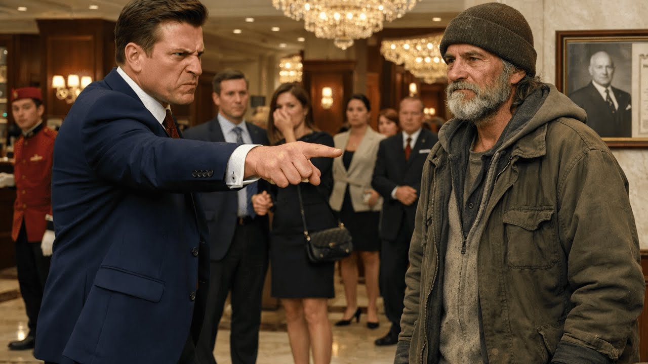 The MANAGER Kicked the HOMELESS MAN Out of the LOBBY — Not Knowing He OWNED the ENTIRE HOTEL