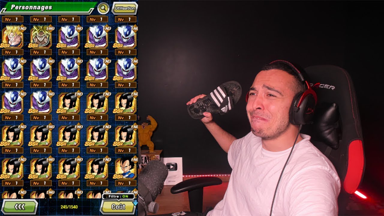 MON COMPTE DOKKAN BATTLE AVANT LES 5 ANS MA MERE VEUT TOUJOURS ME TUER ! (Invocation caché :P)