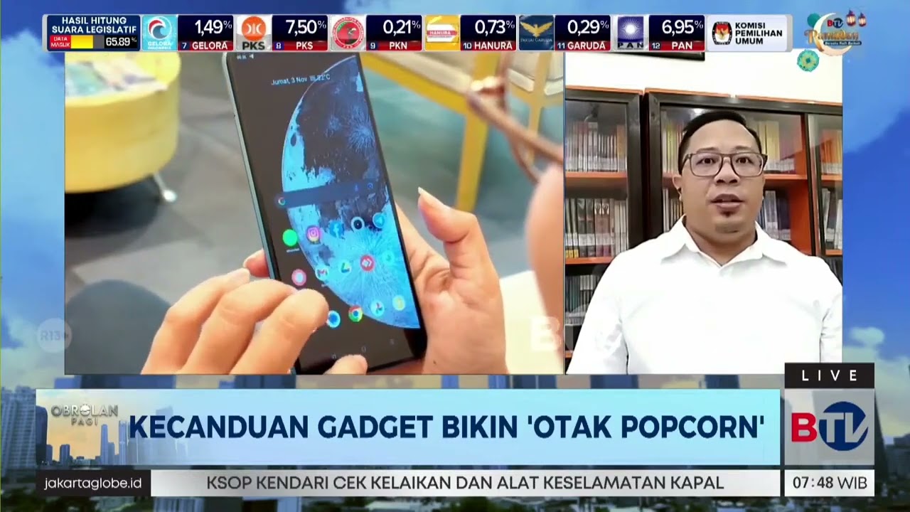 Kecanduan Gadget Harus Diatasi dengan Aktivitas Fisik