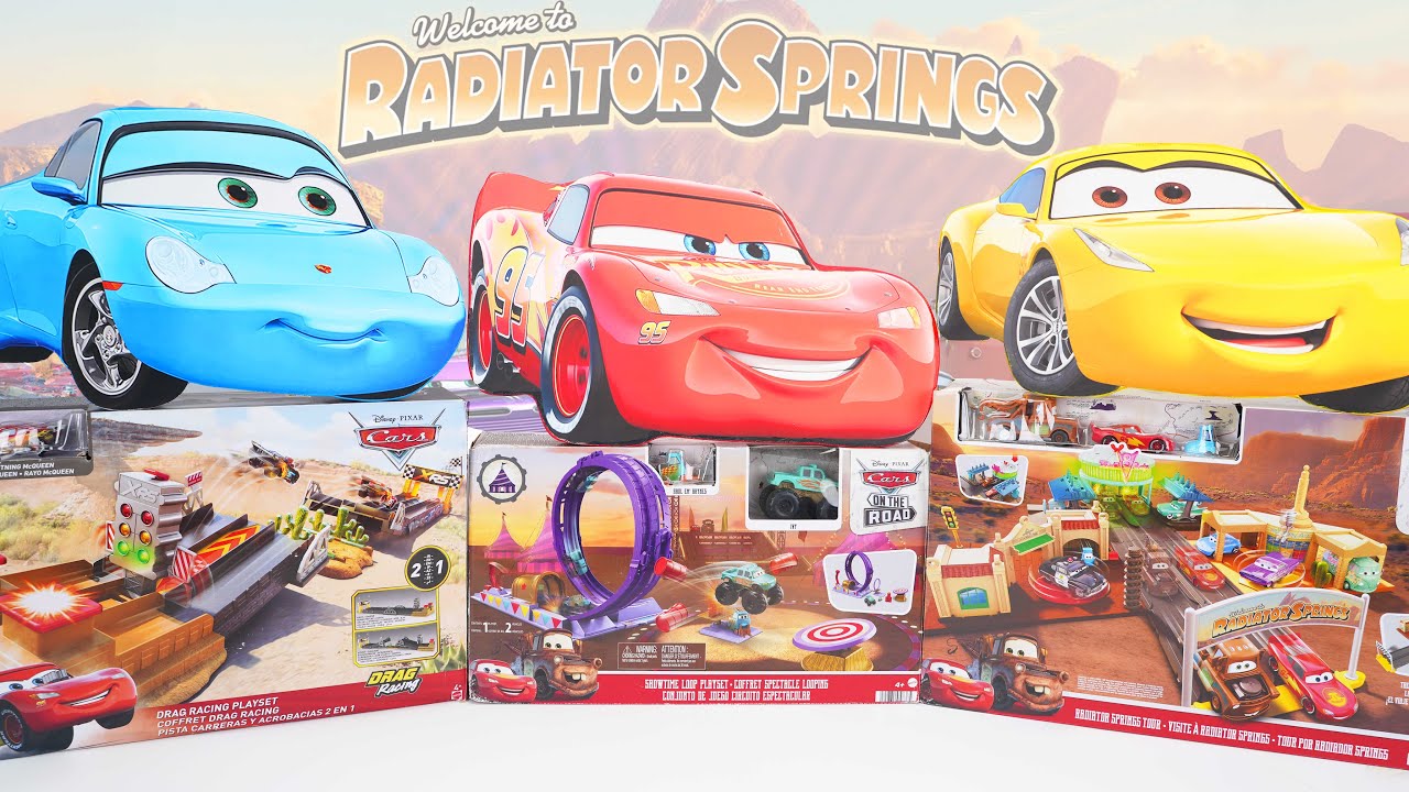 Disney Pixar Cars Unboxing Review | Lightning McQueen, Mack, Doc Hudson, Chick Hicks, Snot Rod