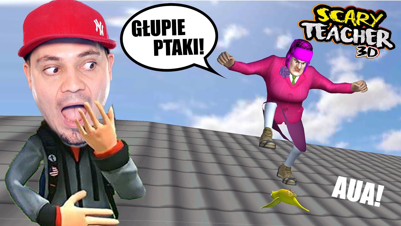 PANI TEODOR ZNĘCA SIĘ NAD PTAKAMI! 🐦 Scary Teacher 3D Nowe Pranki 2021