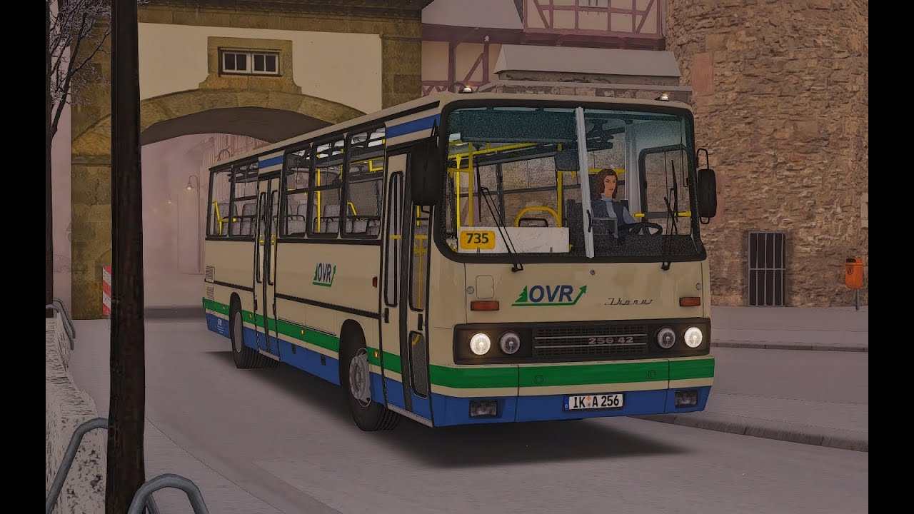 𝙊𝙈𝙎𝙄 2 🇩🇪 ❄️｜IKARUS 256.42 Németországban｜Thüringer Wald｜OVR: Omnibus-Verkehr-Rennsteig