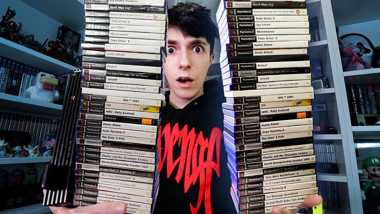 MOJE PS2 SBÍRKA!