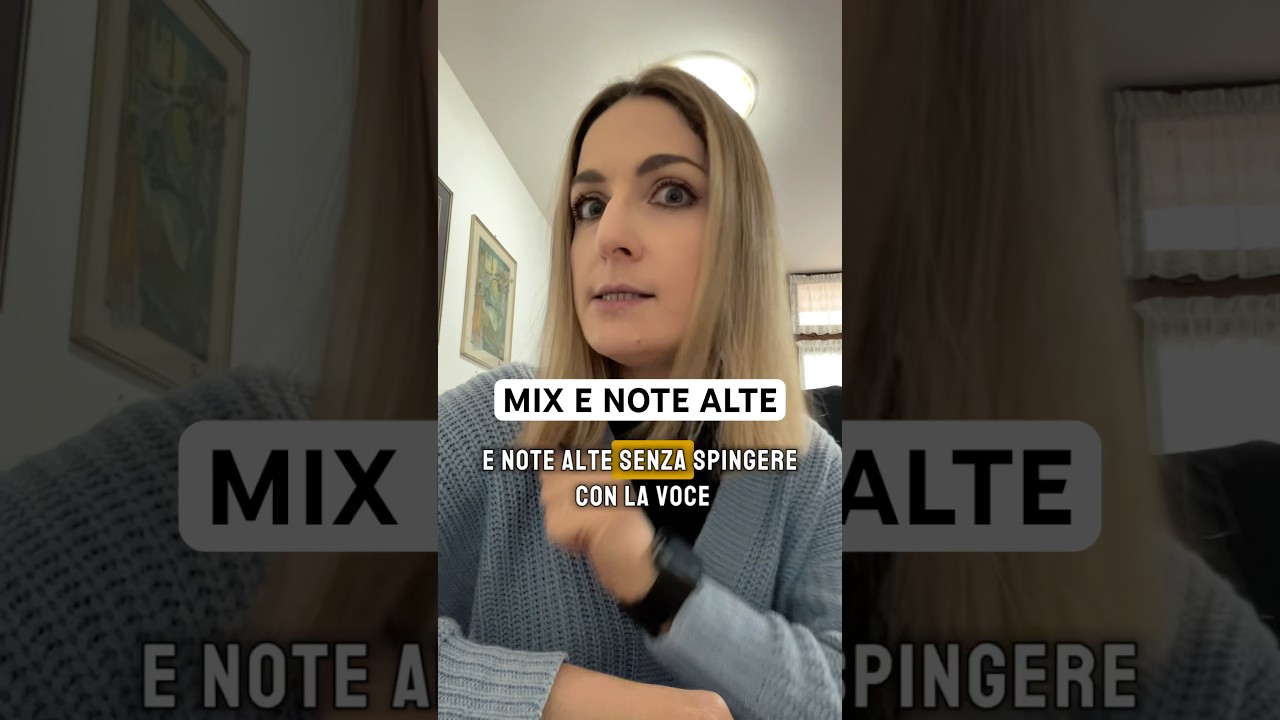 Come sbloccare le Note Alte senza fatica! Esercizio pratico #vocalcoach #singinglessons #highnotes