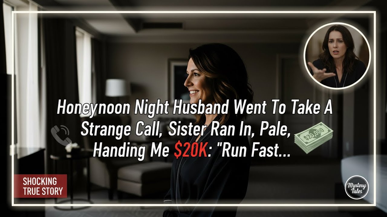My Rich Husband’s Wedding Night Secret:His Sister Handed Me Cash and Whispered Run Before He Returns