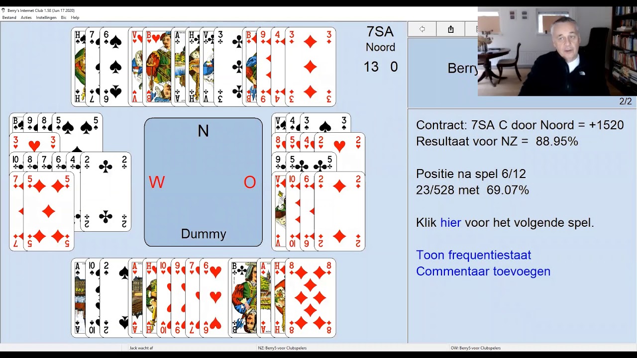Speel Bridge met Berry, aflevering 7