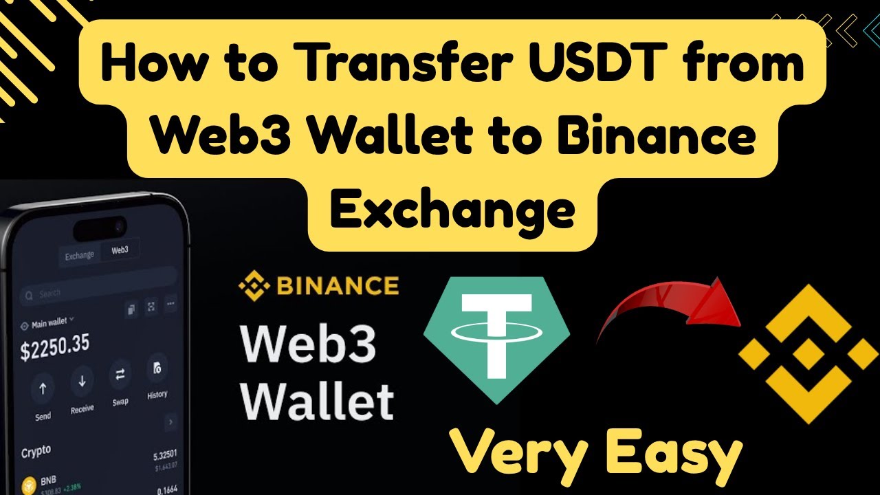 How to Transfer USDT from Web3 Wallet to Binance Exchange | Easy Guide