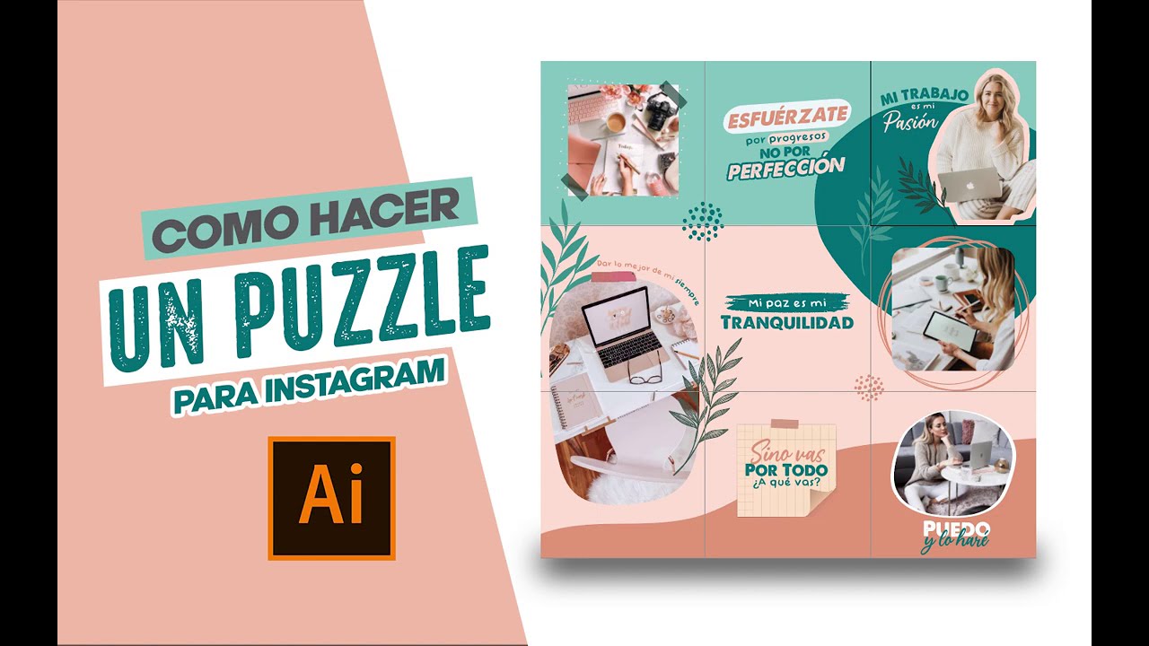 ✨COMO HACER UN PUZZLE PARA INSTAGRAM EN ILLUSTRATOR