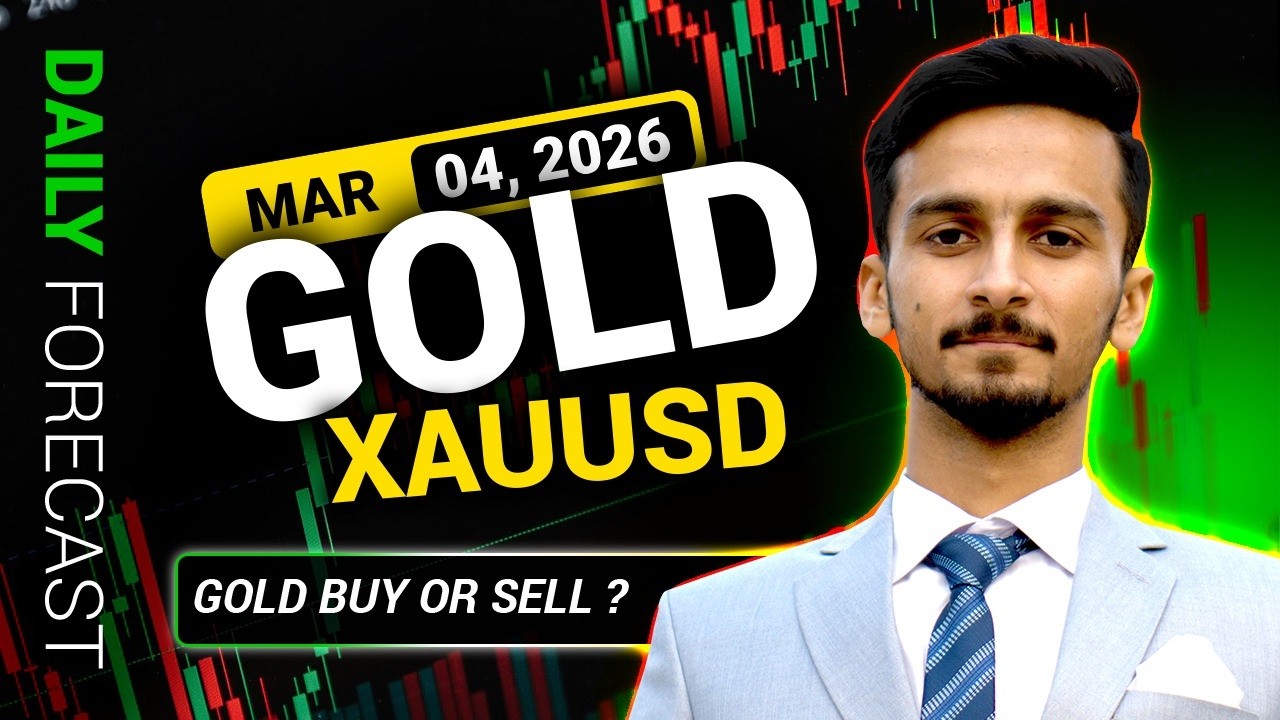 GOLD BUY OR SELL? GOLD/XAUUSD DAILY FORECAST | 04 MARCH LIVE ANALYSIS #xauusdforecast2026