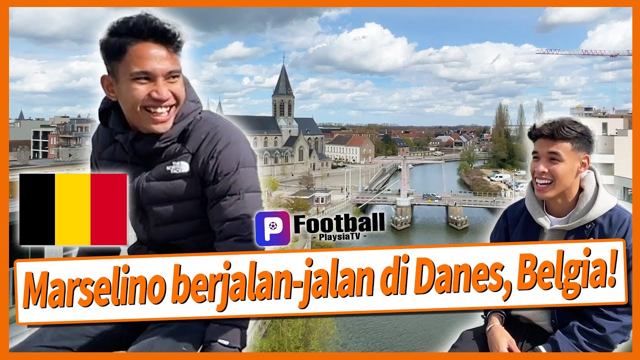Marcelino berjalan-jalan di Danes, Belgia! | Marselino Ferdinan × Ilhan Fandi in KMSK Deinze